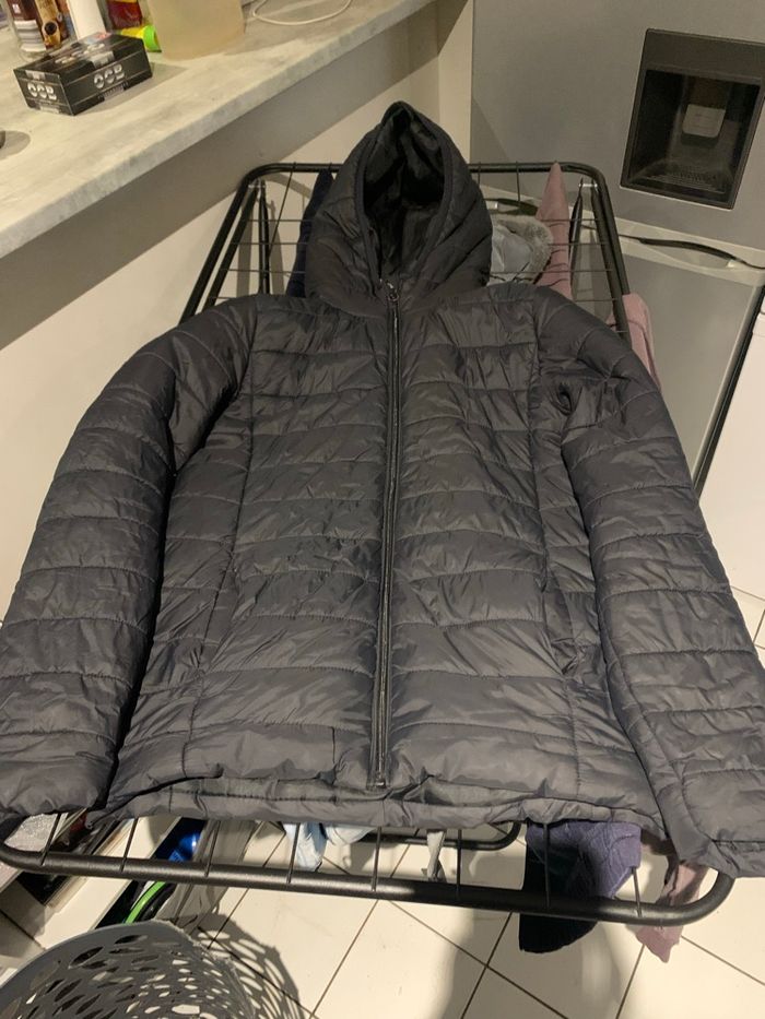 Blouson noir enfants fille