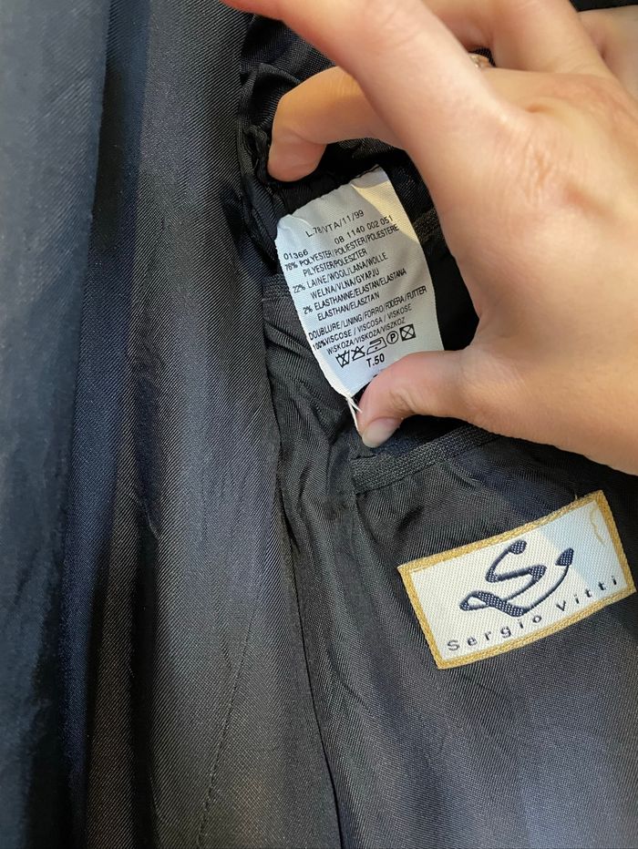 Veste costume en gris anthracite - photo numéro 3