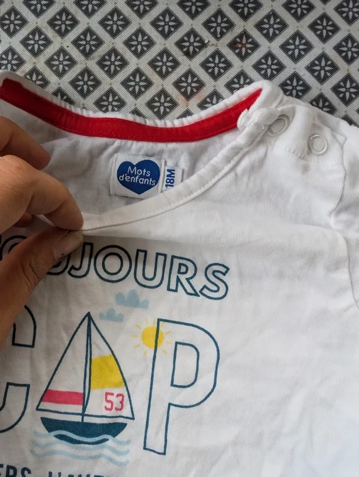 Tenue marin bébé garçon 18 mois - photo numéro 2