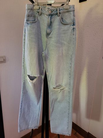 Jean taille L bleu clair FB Sister