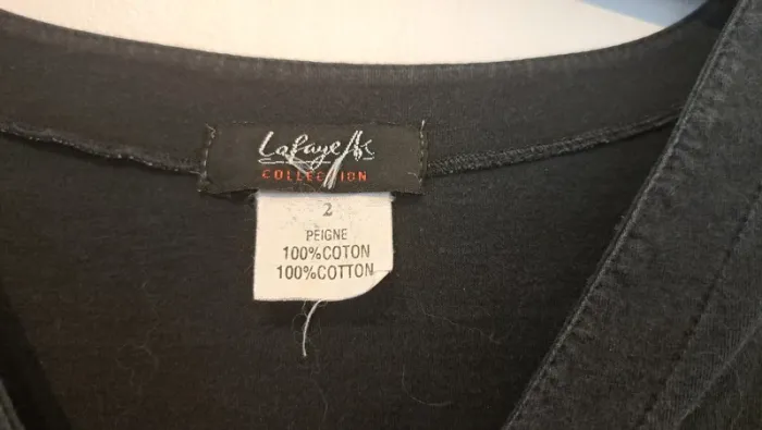 Haut coton, Lafayette, taille 2 - photo numéro 2