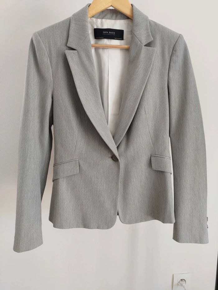 Zara blazer gris M
