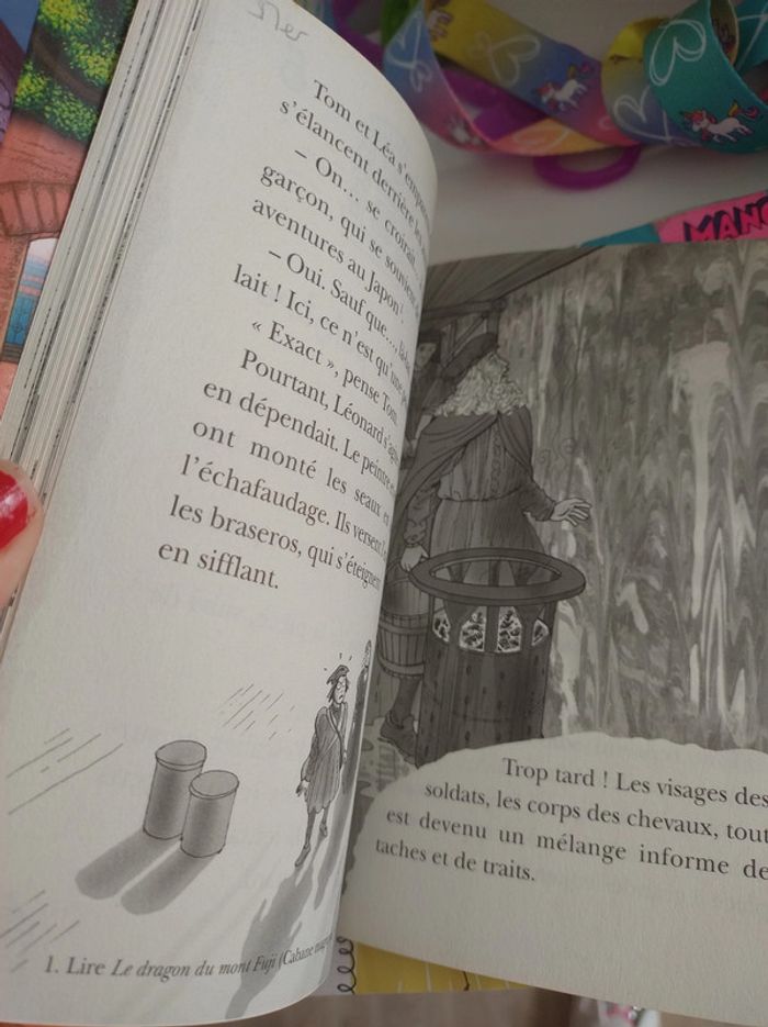 Livre La cabane magique tome 33 : Le secret de Léonard de Vinci - photo numéro 3