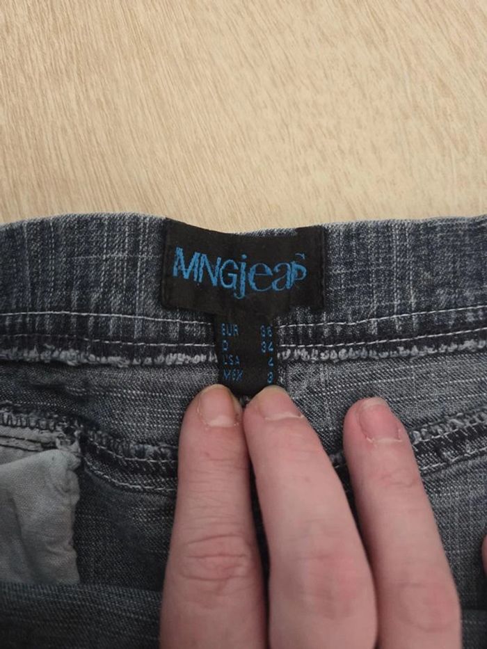 jupes Mng Jeans bleu taille S - photo numéro 5