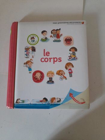 Livre Galliamard jeunesse le corps
