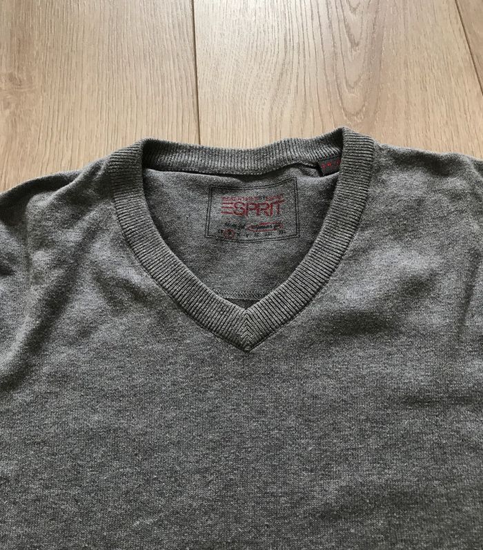 Pull homme gris Esprit - photo numéro 2