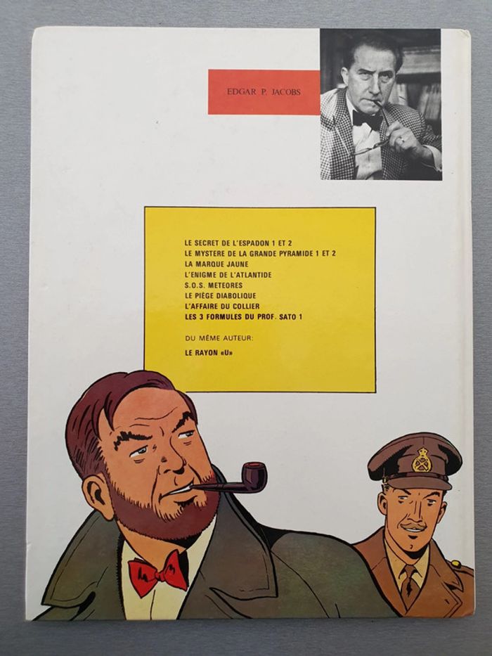 BD Blake et Mortimer la marque jaune 1982 - photo numéro 2