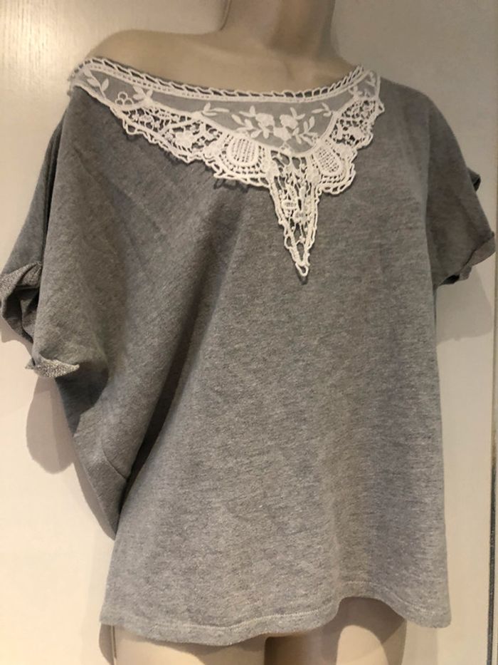 Sweat-shirt manches courtes active wear - photo numéro 12