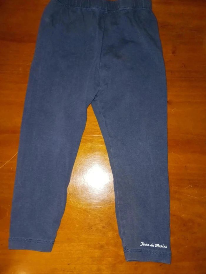 Legging marine 18 mois terre de marins