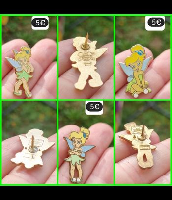 Petit pin's la fée Clochette