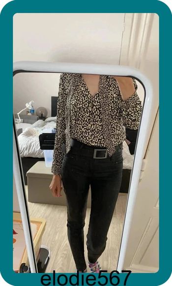 Blouse léopard Esprit taille S