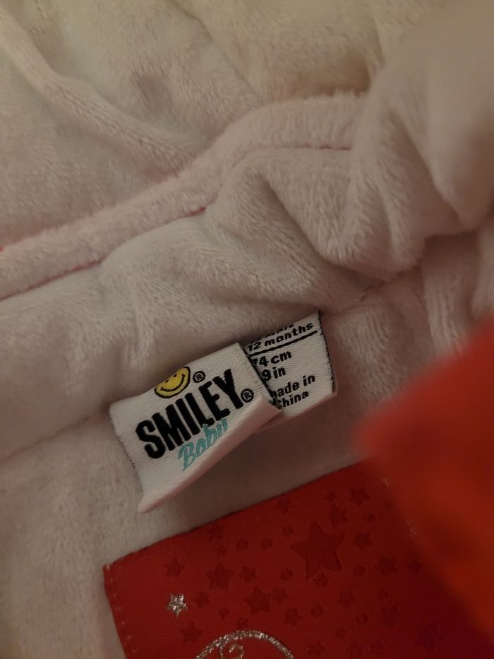 Combinaison hiver Smiley Baby 12 mois - photo numéro 3