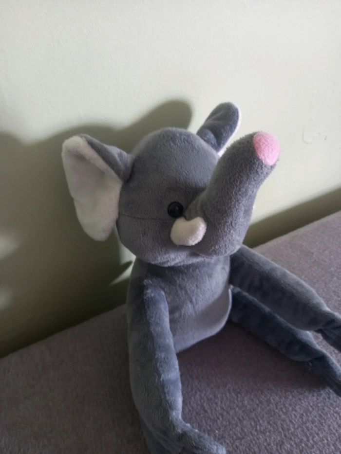 Peluche éléphant - photo numéro 5