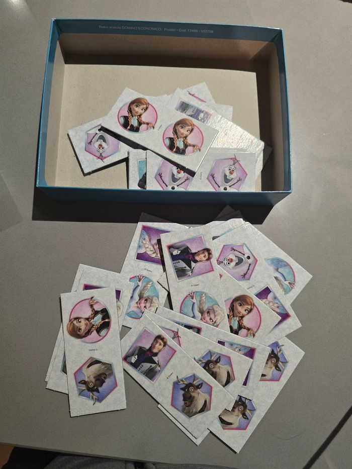 Puzzle et domino reines des neiges - photo numéro 2