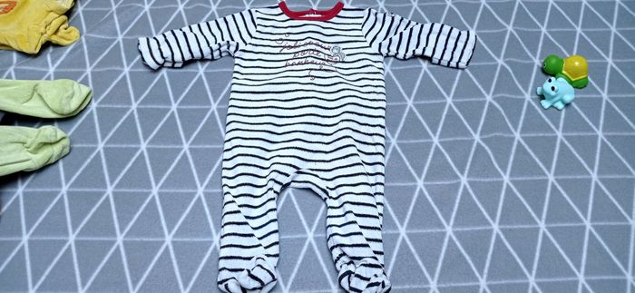 🦁 lot 6 pyjamas hiver, 3 mois - photo numéro 6