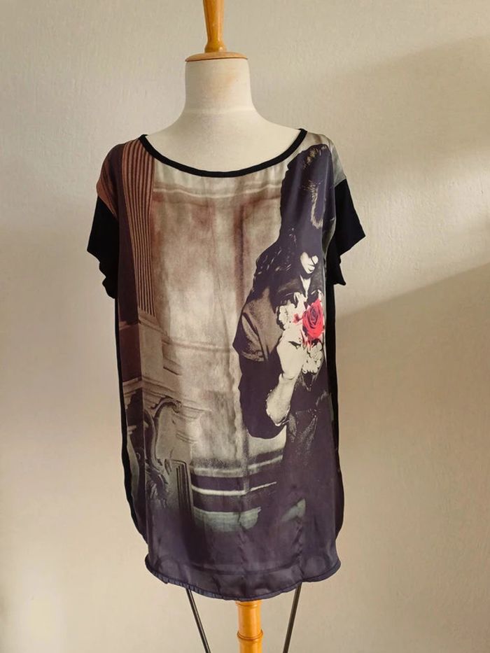 Haut ample taille unique