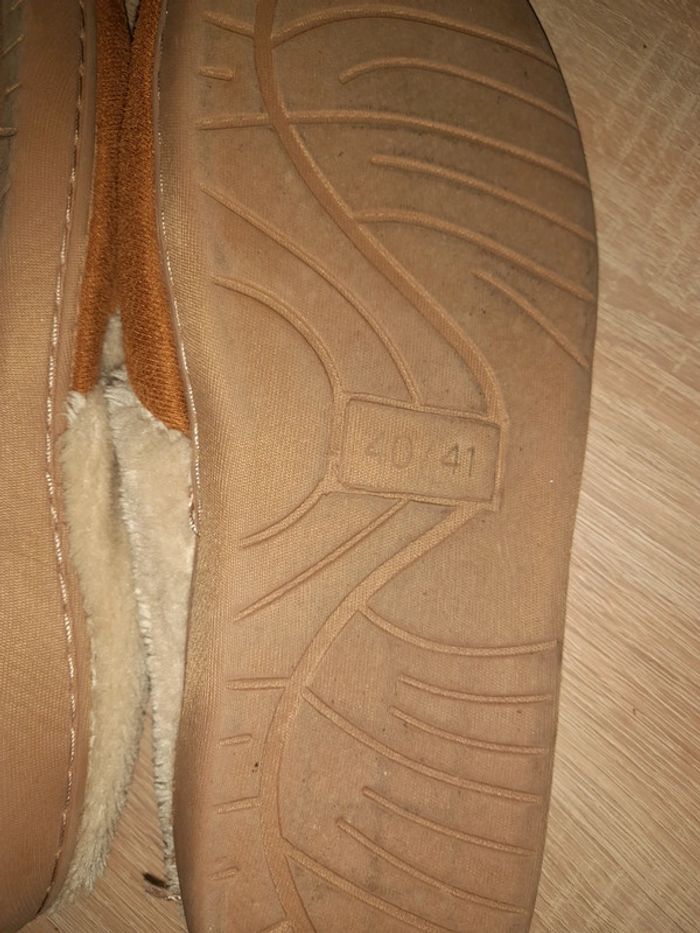 Pantoufles fourrées 41 - photo numéro 2