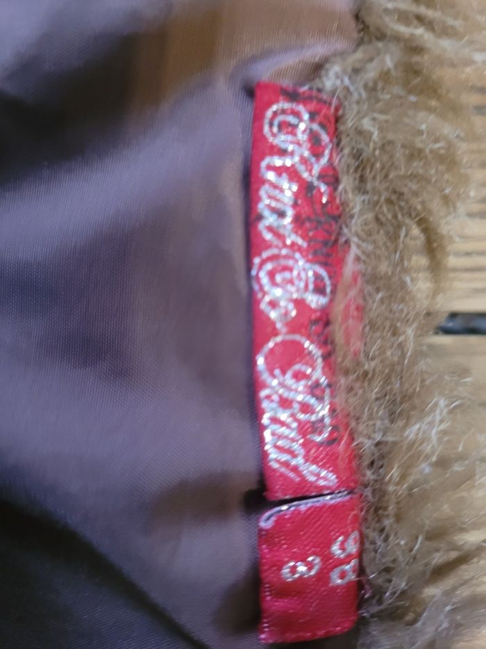 Boléro fausse fourrure marron 3 ans - photo numéro 3