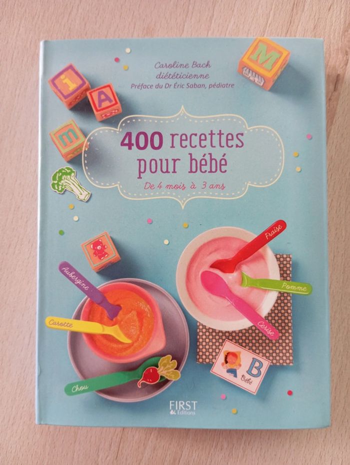 Livre cuisine bébé