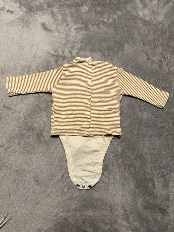 Ensemble pantalon et tee-shirt 2 en 1 - 3 mois - Kiabi - photo numéro 6