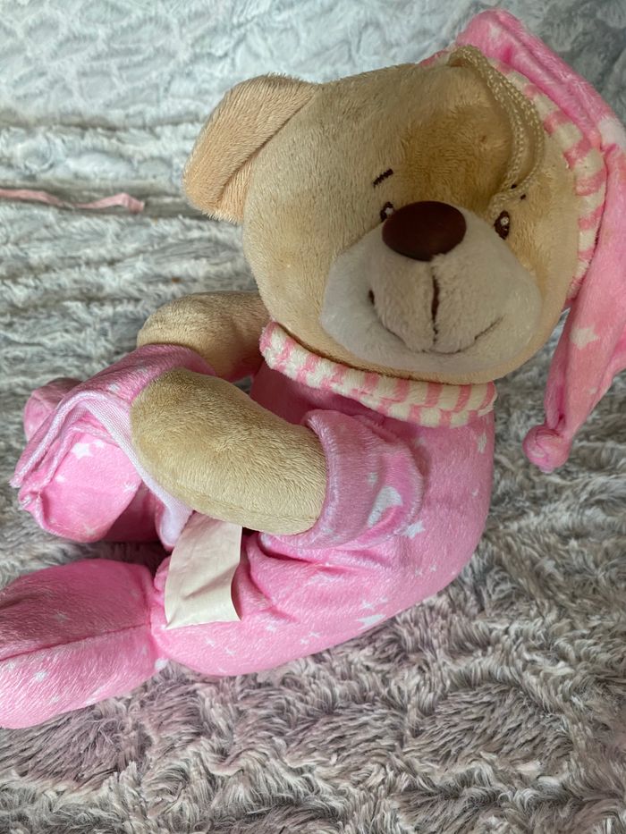 Peluche doudou neuf bébé fille puériculture maternité - photo numéro 2