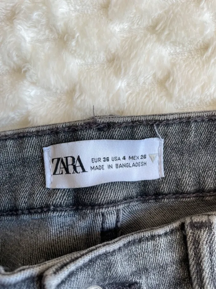 Jean gris Zara - photo numéro 4