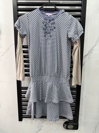 Robe rayé Coudemail 10 ans 