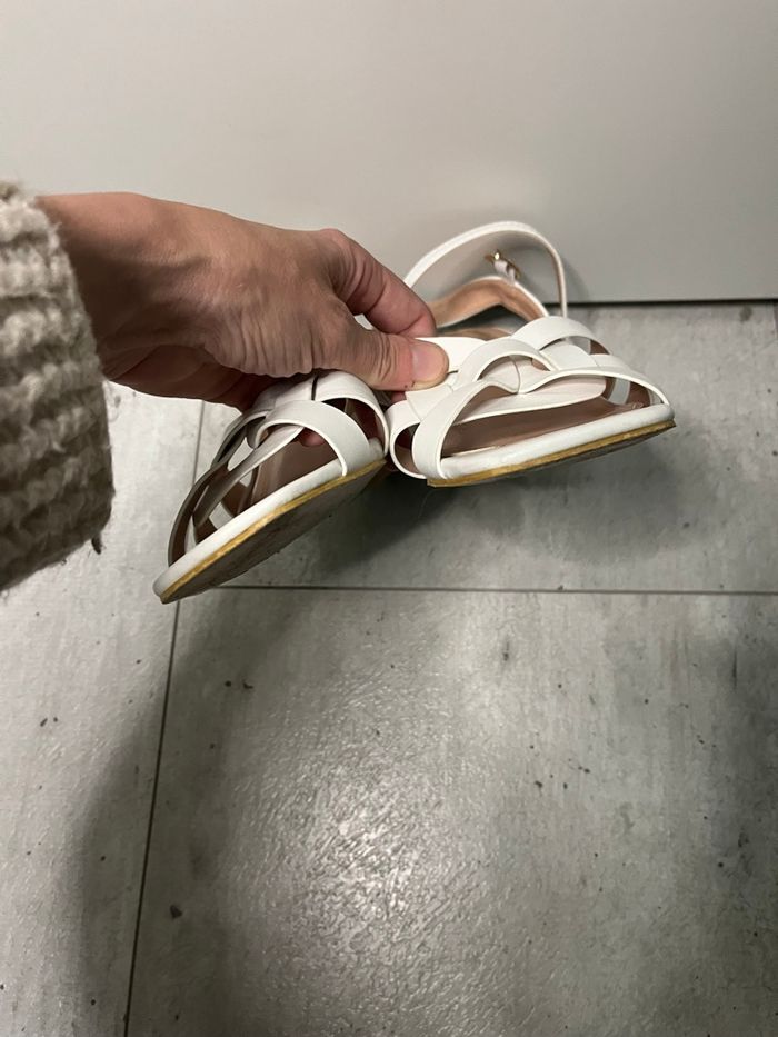 Sandales blanches Super Me 38 - photo numéro 7