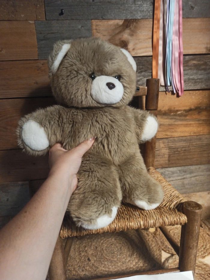 Peluche ours Nounours vintage tbe - photo numéro 5