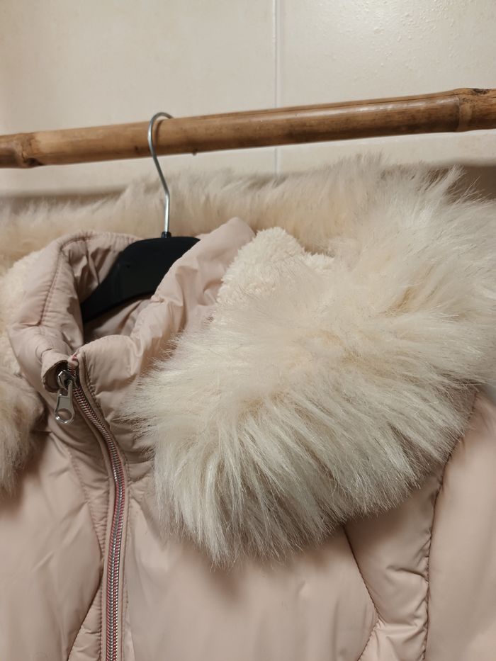 Magnifique doudoune bien chaude intérieur fourré polaire à capuche fourrure Tape à l'œil 14 ans - photo numéro 3