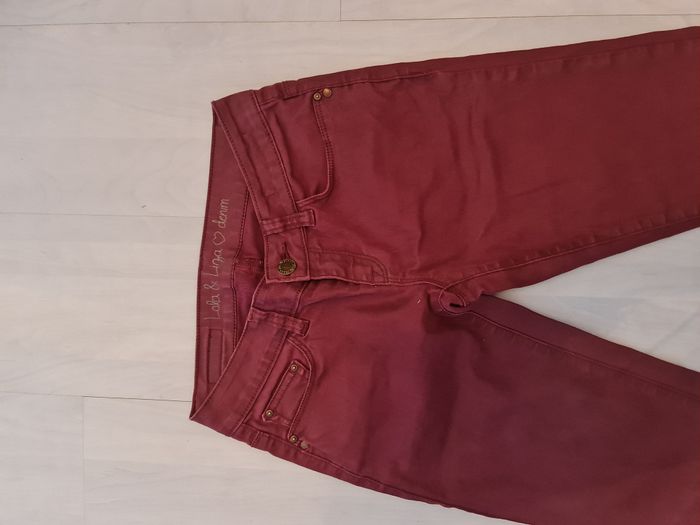 Jean slim bordeaux Lola & Liza Taille 34 - photo numéro 10