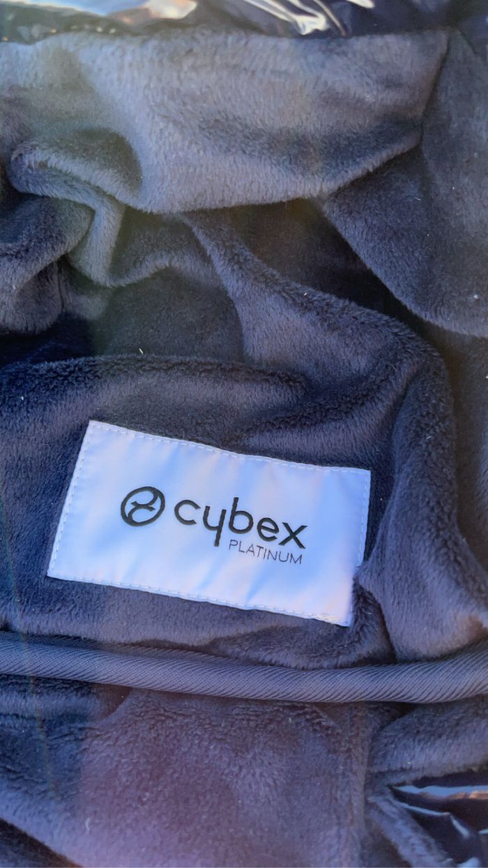 Chancelière, poussette cybex