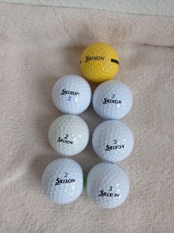 7 Balles de golf Srixon