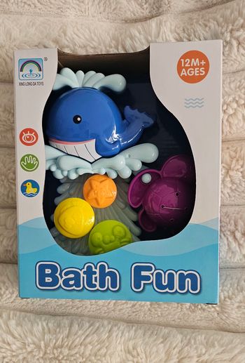 Jouet de bain a ventouse baleines 🐳 