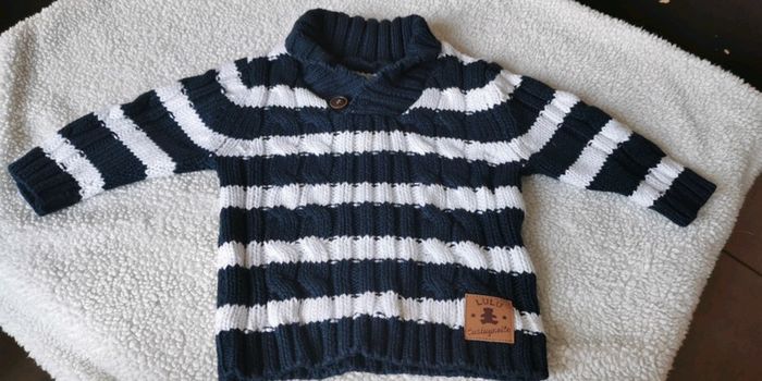 Pull rayé 6 mois