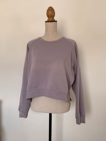 Sweat haut maglione Suéter trui pull sweat-shirt pullover overhemd Camisola Sudadera felpa Lila