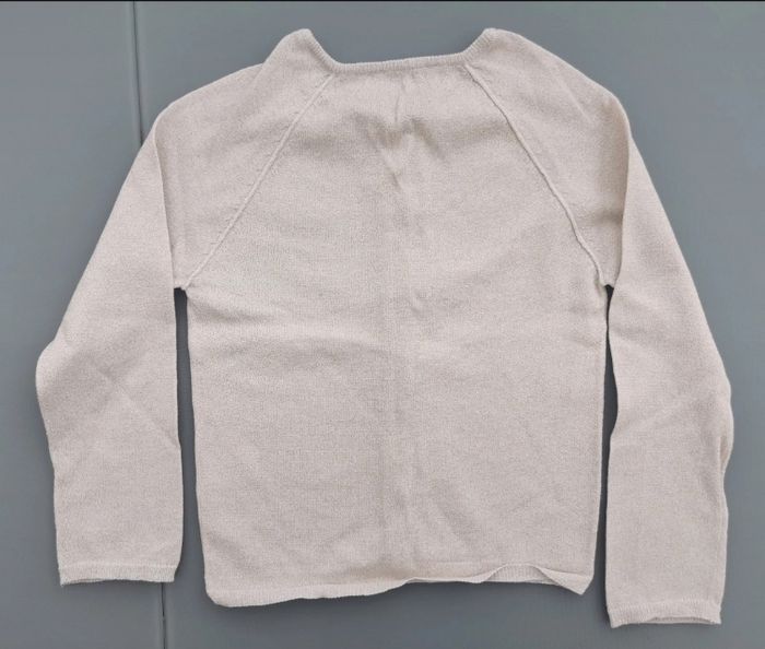 Gilet creme beige pailleté 8 ans fille Fashion Private Company - photo numéro 5