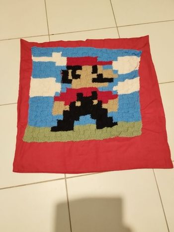 Taie d'oreiller Mario décorative