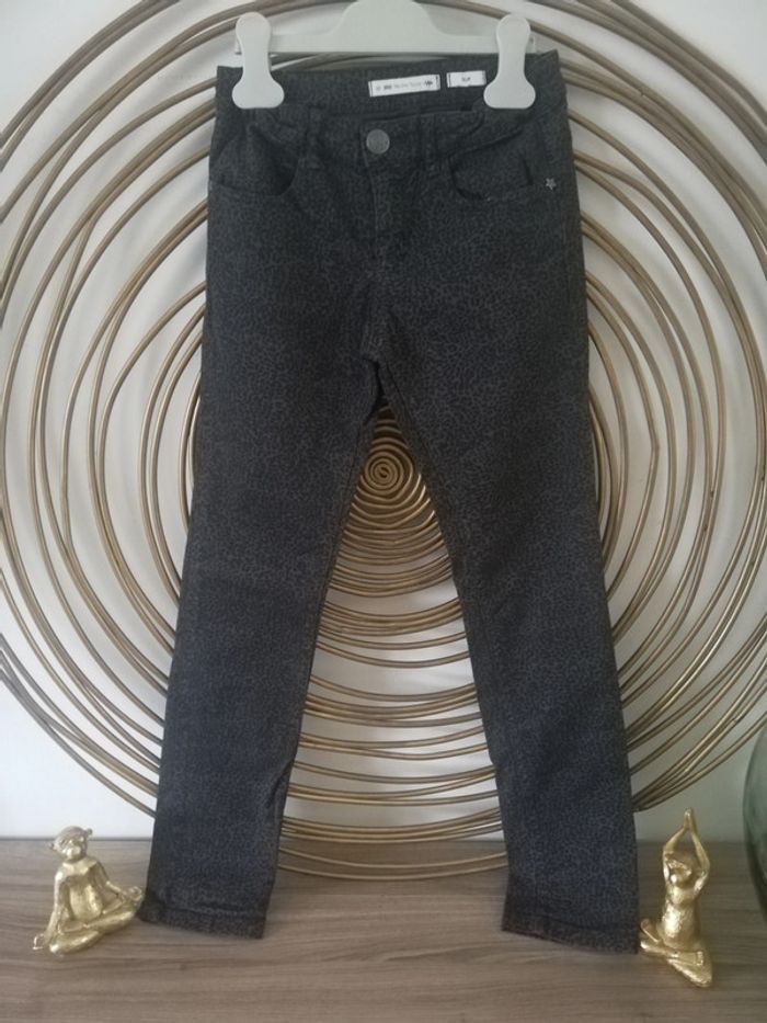 Jeans Ikks léopard T10 ans