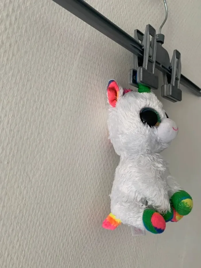Peluche mini licorne - photo numéro 2