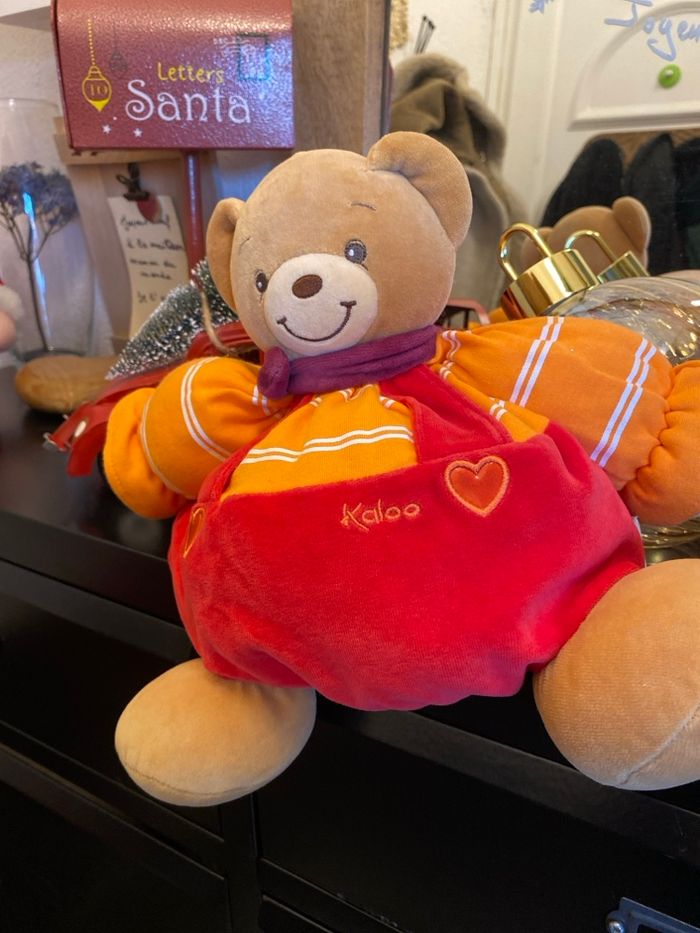 Grand ourson rouge Kaloo