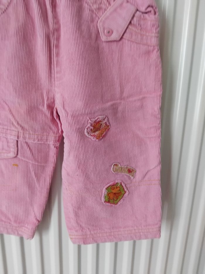 Pantalon hiver rose fille 18 mois - photo numéro 4