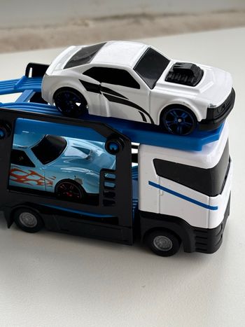 Camion dépanneur - dépanneuse avec véhicules - 3 voitures