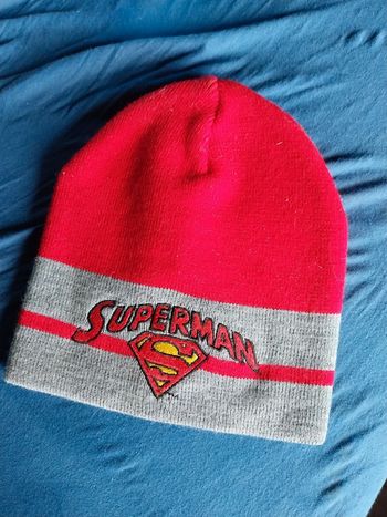 Bonnet super man 8-10ans