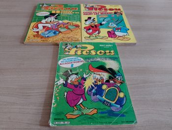 Lot de 3 Picsou magazine, n° 114, 98, 152