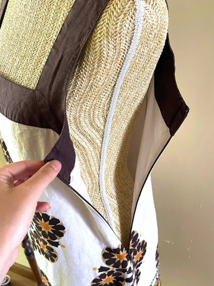 Robe vintage d'Été à Motifs seventies - Promod - Taille 38 - photo numéro 12