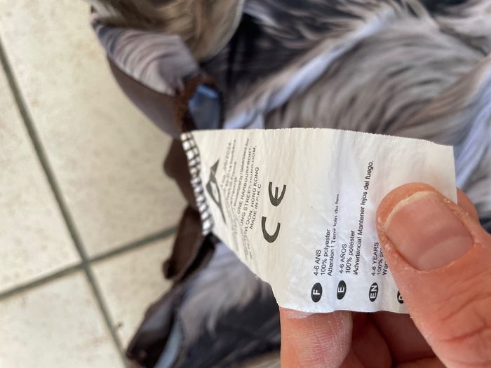 Costume / déguisement araignée Gifi 4-6ans (masque cassé) - photo numéro 5