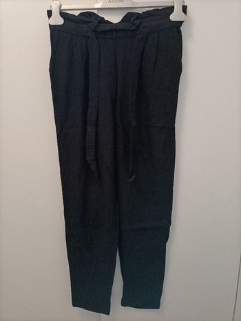 Pantalon fluide noir