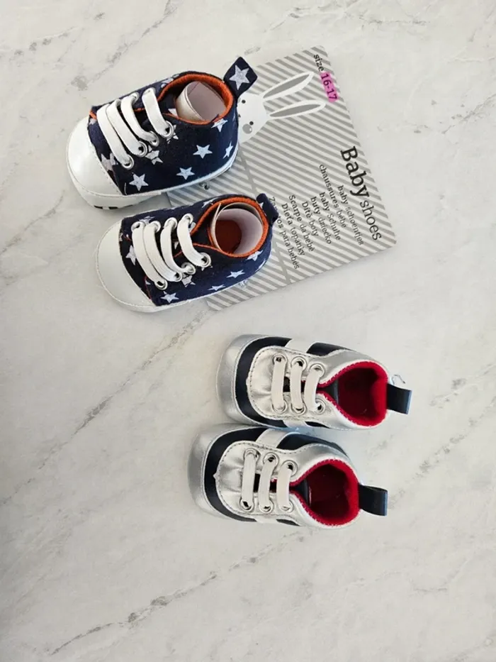 2 paires de chaussures