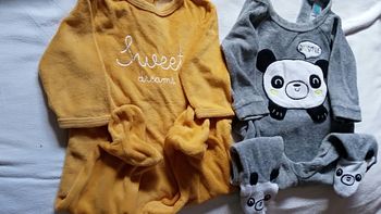 Lot de pyjamas en velours